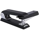 Eagle Swing-Arm Swivel Stapler, 12 Sheet Capacity, Specialized for Booklet Stapling, Black