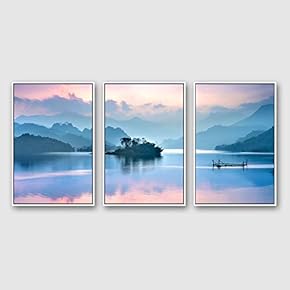 Framed Canvas Wall Art for Living Room,...