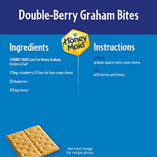 HONEY MAID LOW FAT HONEY GRAHAM CRACKERS, LUNCH SNACKS, 14.4 OZ