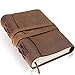 Scriveiner Premium Handmade Leather Journal – 7x5 Inch Unlined Leather Bound Daily Writing Notebooks & Journals to Write in for Men & Women, Cotton Paper Antique Travel Diary