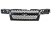 Evan-Fischer Grille Assembly Compatible with 2004-2012 Chevrolet Colorado Mesh Insert Paintable Shell and Insert 2-Piece Design