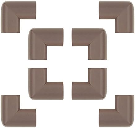 Baby Proof Table Corners, Kaoriatoty 8pcs Child Proof Table Corners Guards, Coffee Table Corner Cover, PRE-TAPED CORNERS, Furniture Corner Bumpers Protector for Glass Wood Metal