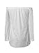 ZANZEA Women's Sexy Lace Crochet Off Shoulder Long Sleeve Casual Blouse Tops