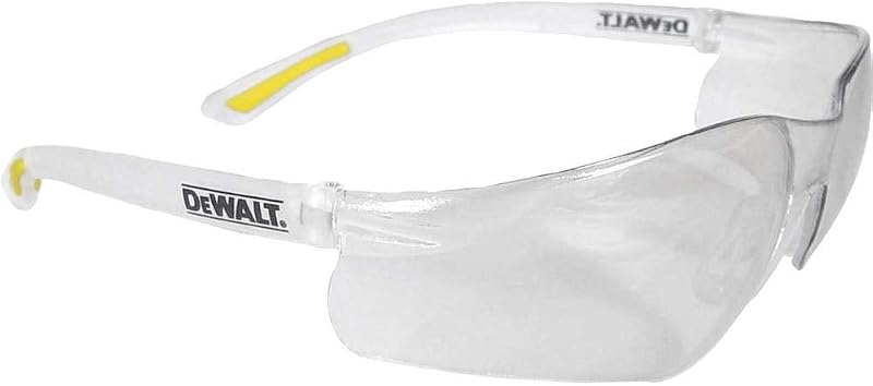 DEWALT Contractor Pro ToughCoat Safety Glasses Clear Lightweight