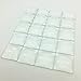 IGOGO 20 PCS Clear Glass Dome Tile Cabochon Clear 25x25mm 1