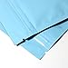 QQ Studio 100x Premium Smell Proof Food Safe Double-Sided Color Mylar Foil Flat Heat Sealable Sample Ziplock Bag 7.5x10cm (3x4