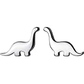 Silver Tiny Dinosaur Stud Earrings for Women Animal Jewelry