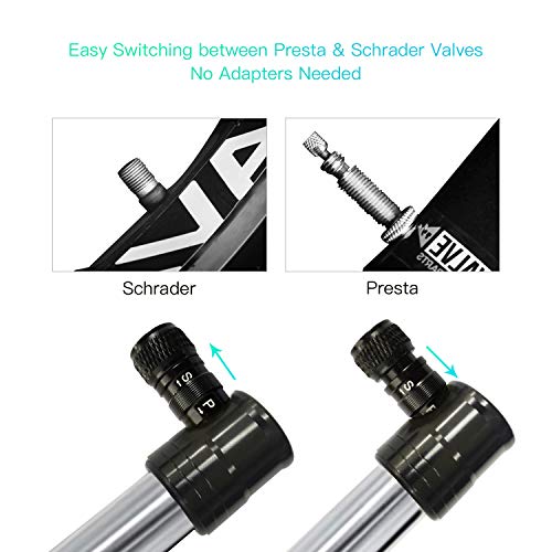 image for CYCPLUS Mini Bike Pump Portable Handheld Tire Pump Lightweight Compact