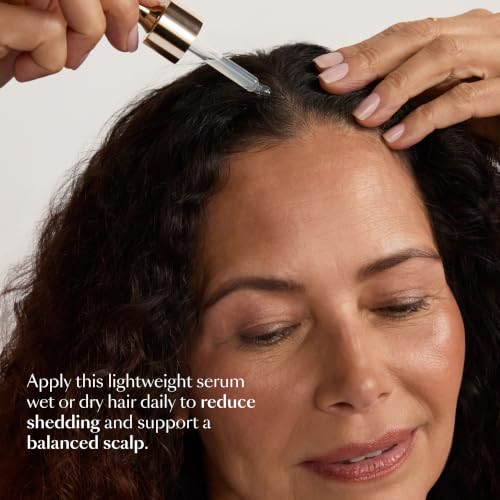 VEGAMOUR GRO+ Advanced Hair Serum, 3-Month Supply - MD-Formulated, Reduces Shedding & Breakage, Fuller-Looking Hair, Balanced Scalp, Non-Oily, Vegan & Cruelty-Free