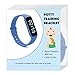 The Brand New Designed Potty Training Bracelet (Blue) with Water Resistance Function and Small Sized Watchband - Made with 100% Non-Toxic, BPA/Latex Free Silicone Rubber
