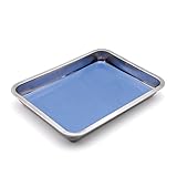 Dissecting Pan, Stainless Steel, With Vinyl Pad