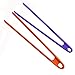 Loghot Kitchen Premium Silicone Trivet Tongs Heat Resistant Food Tongs for Barbecue Cooking and Salads Utensil Random Color (1 Set)
