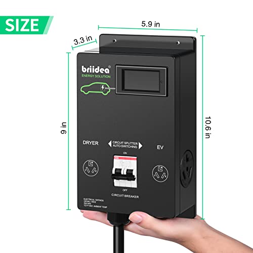 briidea Automatic Power Switch for Dryer and EV, Fast Charge Your EV