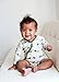 L'ovedbaby Unisex Baby Organic Kimono Bodysuit (Sage Hedgehogs, 3-6m)