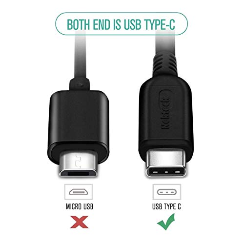 image for Nekteck USB-IF Certified USB C Cable, USB Type C to C Cord, Charging C