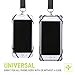 Gear Beast Universal Pocket Web Cell Phone Lanyard Compatible with iPhone, Galaxy & Most Smartphones Includes Web Phone Case Holder, Soft Neck Strap with Breakaway Safety Clasp
