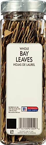 MCCORMICK CULINARY WHOLE BAY LEAVES, 2 OZ