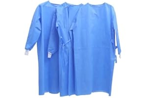Toriwell Protective and Isolation Robes/Cloaks SMS Level 2 10 Pieces per Pack Shipped Locally from Toronto Multi-Purpose use 