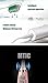Sonic Electric Toothbrush Travel Rechargeable for Superior Dental Hygiene Daily Clean, Gum Care, Sensitive, Whitening, and Deep Clean Oral Health Micropulse Bristles with 4 Replacement Heads - Black
