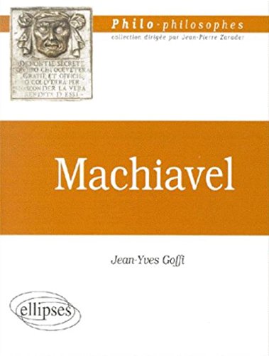 Machiavel, 1469-1527