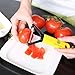 Vegetable Peeler trio set by BUTTERLEE. Potato, apple, fruit, kiwi, carrot, veggie Y-shaped stainless steel swivel, serrated, julienne, garnish peelers with non-slip comfortable grip handle, set of 3