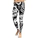 Nadition Pants Women High Waist Slimming for Yoga, Fitness & Gym Leggings Pants (Black, XL)