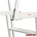 Extreme Max 3005.3386 Replacement J-Hooks for Aluminum Pontoon/Dock Ladder