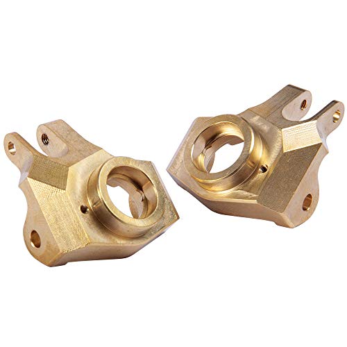 Benedict Harry Brass Heavy Duty Front Steering Knuckle for 1/10 RC Axial SCX10 II 90046 48g/pc - Thumbnail 3