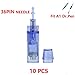 Beautyyuan Tattoo Needles Cartridges Fit For Ultima A1 Dr.Pen Permanent Makeup Tattoo Pen Skin CARE Therapy Beauty SPA Blue 36N Exchange Head Parts Blue(10PCS)