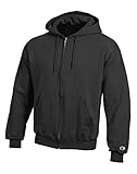 Champion Double Dry Action Fleece Full Zip Hood S800 Black 3XL