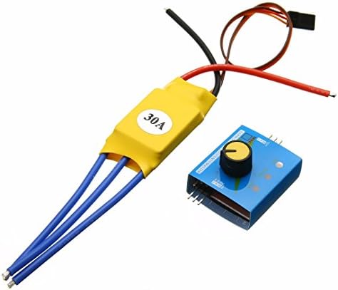 WILLAI High-Power Brushless Motor Speed Controller 30A 12V DC 3-phase Regulator PWM Control