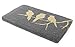Fab Habitat Extra Thick Doormat - Handwoven, Durable - Natural Coir - Entryway, Front Door, Porch, Patio - Birds on Branch Gray (18
