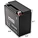 KMG Yamaha 660 YFM66FA Grizzly 2002-2008 YTX20L-BS Sealed Maintenace Free Battery High Performance 12V SMF OEM Replacement Maintenance Free Powersport Motorcycle ATV Scooter Snowmobile KMG