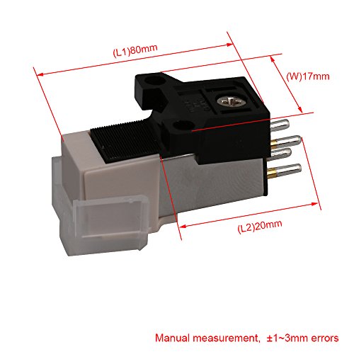 image for BQLZR Turntable Phono Cartridge Turntable Replacement Needle Universal