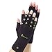 Hempvana Arthritis Compression Gloves - Fingerless Gloves Made with Hemp Plant Fibers - Support for Wrist & Hands (L/XL)
