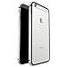 iPhone 6 Plus Case, KEWEK Aluminum Metal Bumper Frame (No Signal Reduce) with Shock Absorbing Flexible TPU Inner Dual Layer for iPhone 6s Plus, Silver