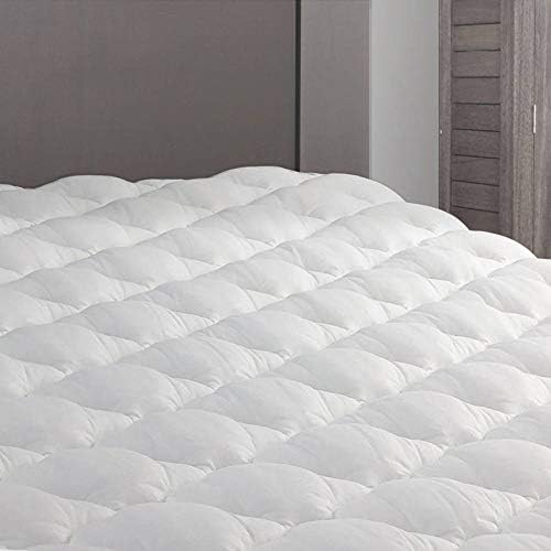 RV Mattress Topper Full/Three Quarter Extra Plush Pad with Fitted