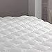 eLuxurySupply RV Mattress Pad - Extra Plush Topper with Fitted Skirt - Found in Marriott Hotels - Made in The USA - Hypoallergenic - Mattress Cover for RV, Camper - Short Queen primary