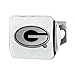 FANMATS - 14987 NCAA University of Georgia Bulldogs Chrome Hitch Cover, 3.4