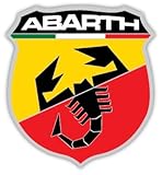 Italian Fiat Abarth Corse sticker decal 4