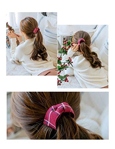 Hair claw 4 Colors,lady's bow hair clip,Non-slip Fashion Accessories4 Pieces Gift wrapping - Thumbnail 4