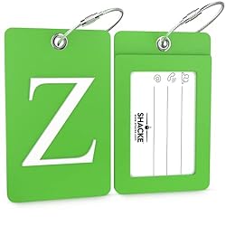 Luggage Tag Initial – Fully Bendable Tag
