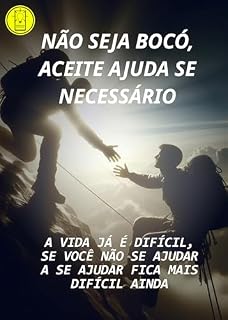 Livro Não seja bocó, aceite ajuda se necessário: Como buscar ajuda pode e deve te ajudar