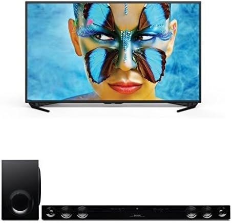 Sharp LC43UB30U 43-Inch 4 TV with HTSB35D Soundbar