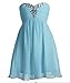 FAIRY COUPLE Girl's Ruched Sweetheart Rhinestone Strapless Party Dress K0091