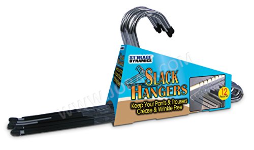 Jobar Pant Organizer Slack Hangers, Multi