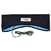 CozyPhones Sleep Headphones & Travel Bag, Lycra Cool Mesh Lining and Ultra Thin Speakers. Perfect for Sleeping, Sports, Air Travel, Meditation and Relaxation - Black with Blue Liner