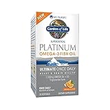 Minami Nutrition MorEPA Platinum Once Daily Omega-3 + D3 Orange -- 1100 mg - 60 Softgels