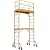 Metaltech Multipurpose Maxi Square Baker Style Scaffold Tower Package - 12ft., 1,000-Lb. Capacity, Model# I-TCISC