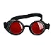 Careonline Retro Vintage STEAMPUNK GOGGLES Glasses Punk Goth Colorful Lens COSPLAY PARTY
